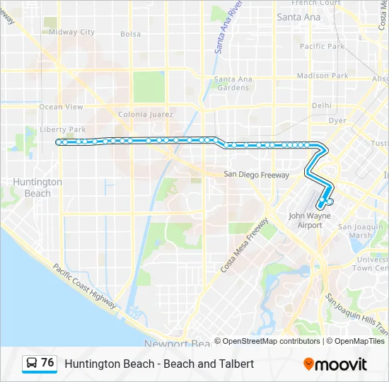 Bus tracker 76