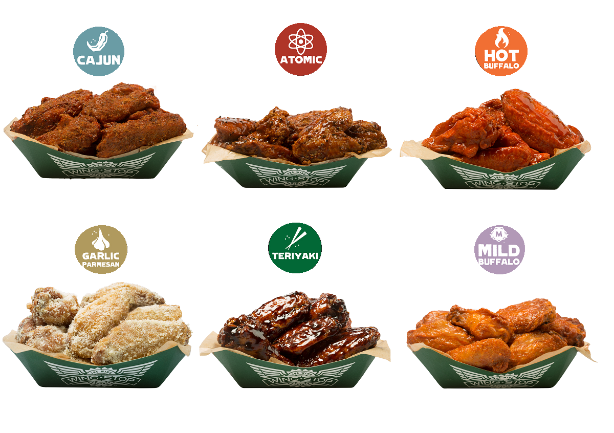 Wingstop wing flavor descriptions