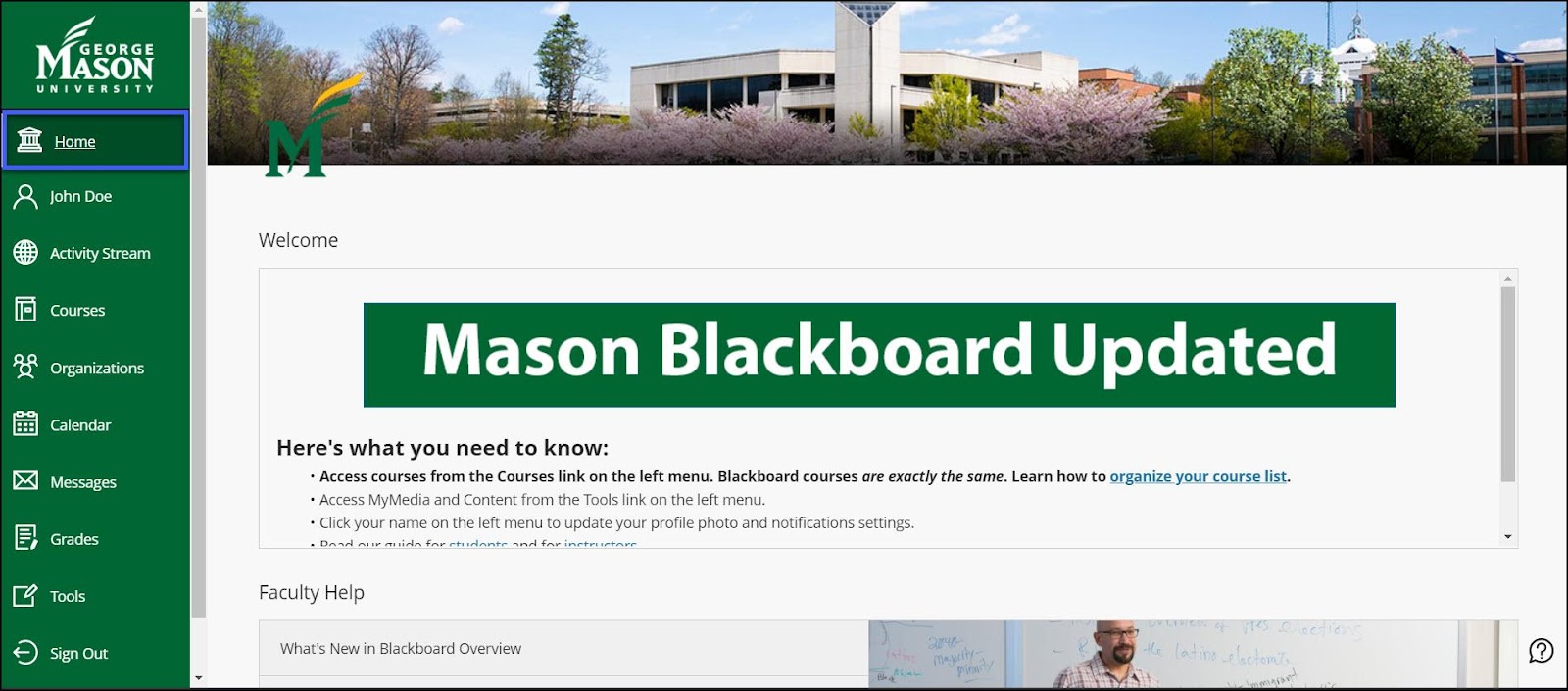George mason university portal