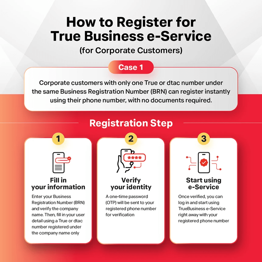 Register for service