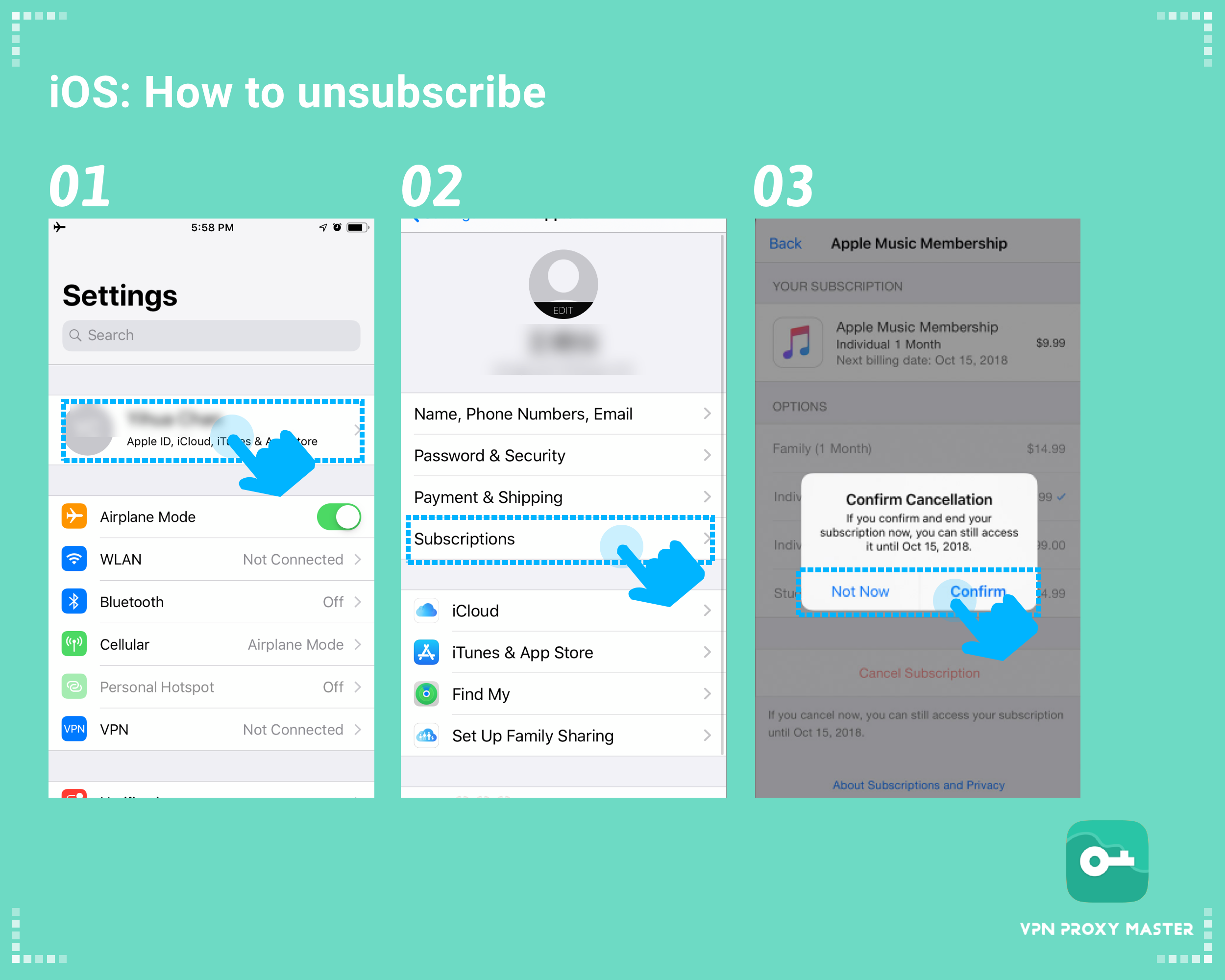 How do you unsubscribe from an app