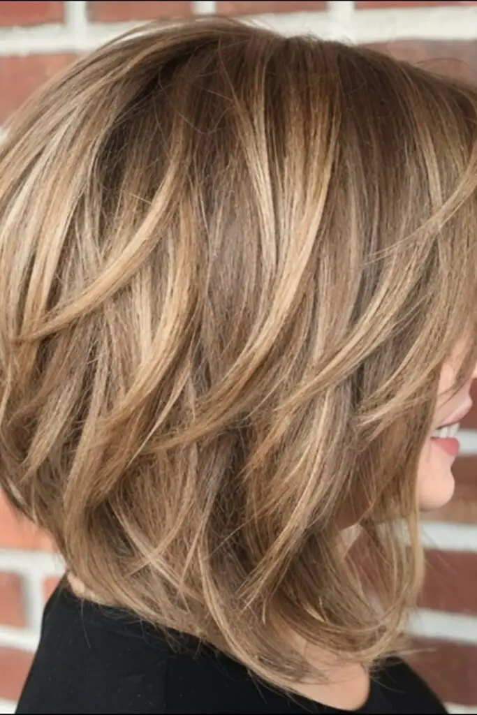 Medium bob with layers