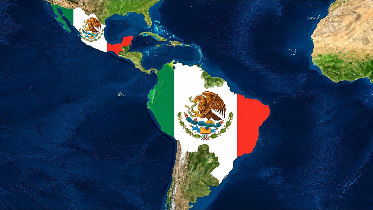 Mexico va south america
