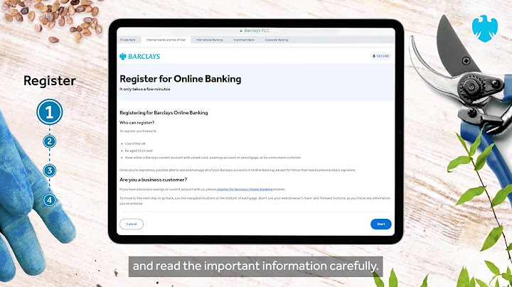 Barclays internet banking
