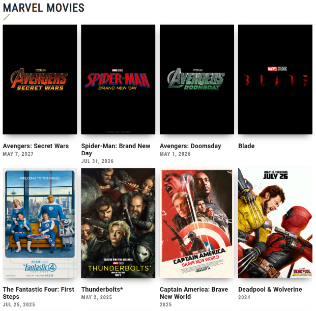 Marvel Movies Coming Out in 2026: Confirmed U.S. Dates