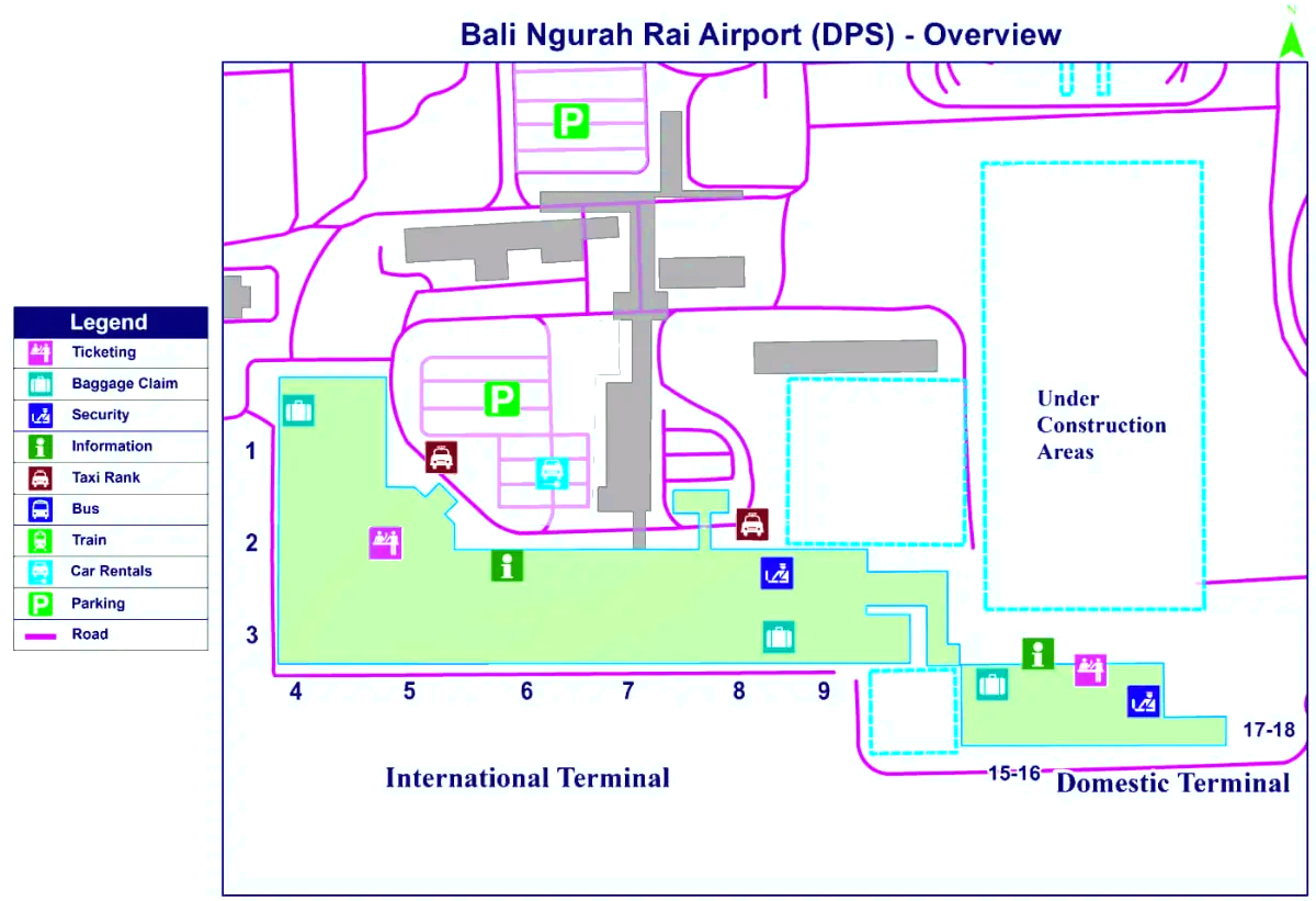 Airport code for bali