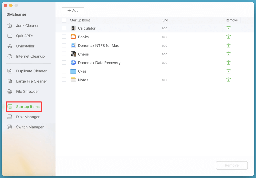 Delete startup programs mac