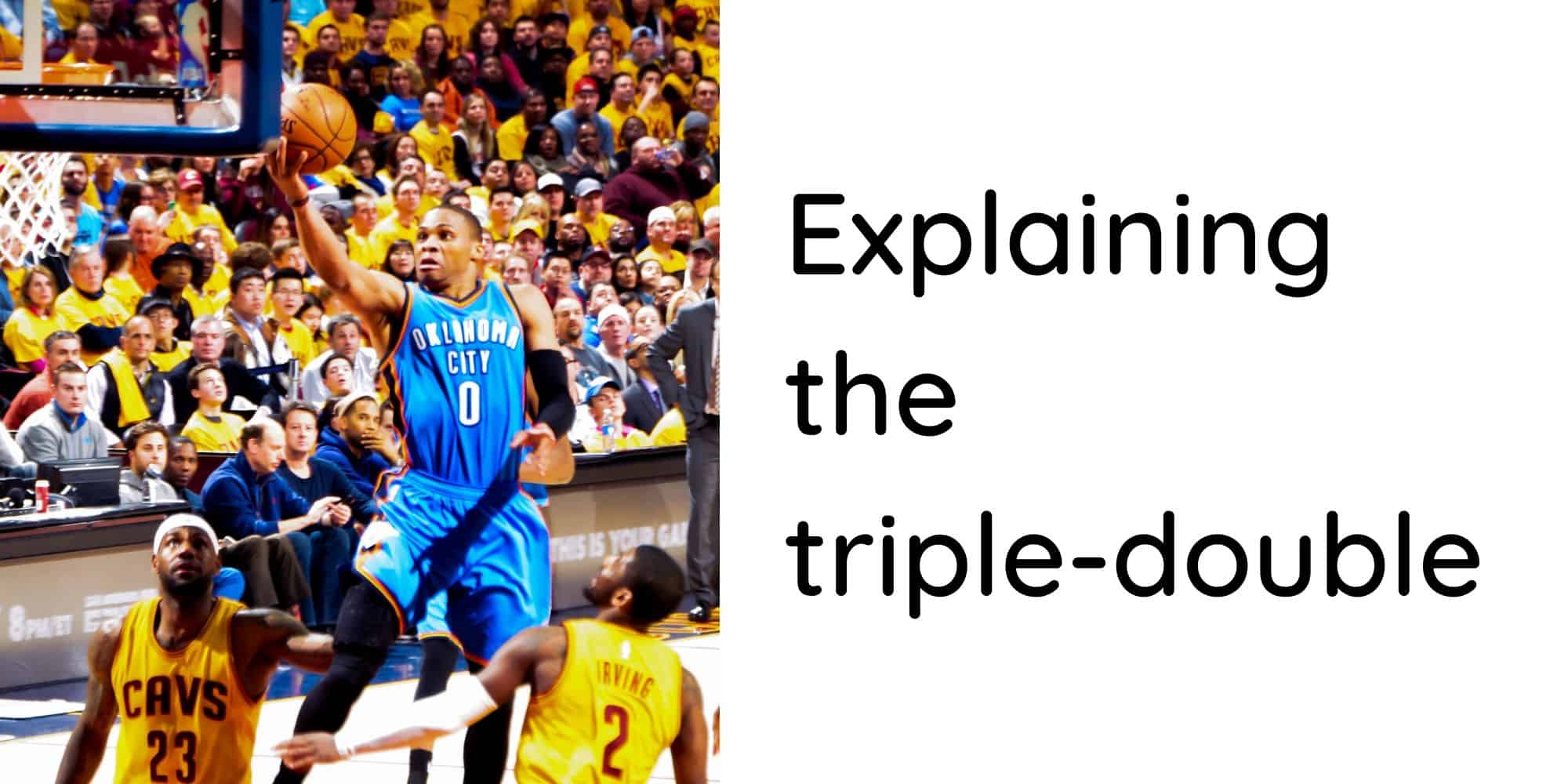 What does triple double mean in basketball
