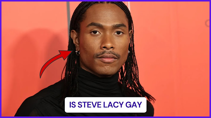 Steve lacy is gay
